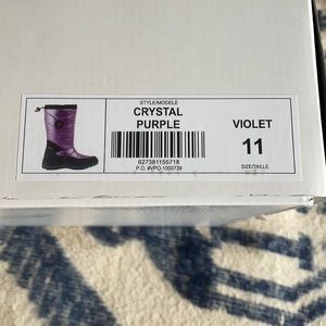 Cougar - Crystal purple snow boot/winter boot